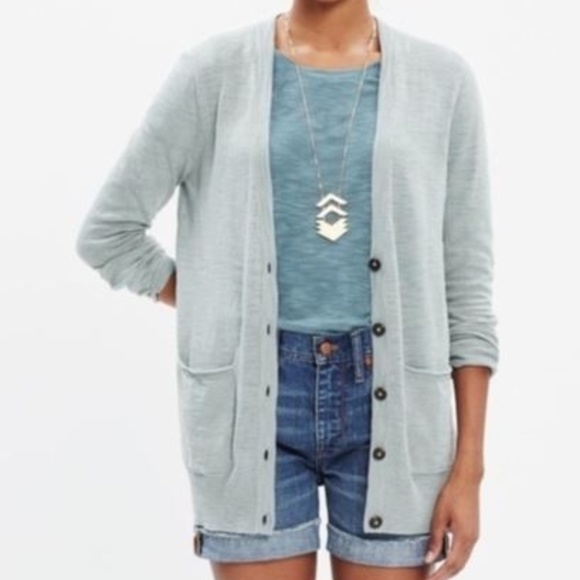 Madewell Sweaters - Madewell  Boyfriend Cardigan Sweater Sz Large